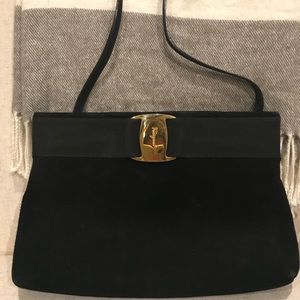 Black Vintage Ferragamo